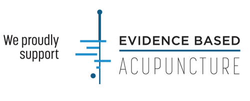 logo evidence based acupuncture white